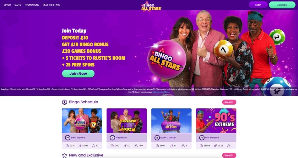 Bingo All Stars screenshot