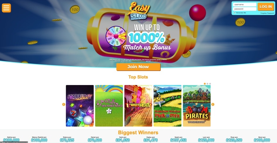 Easy Slots screenshot