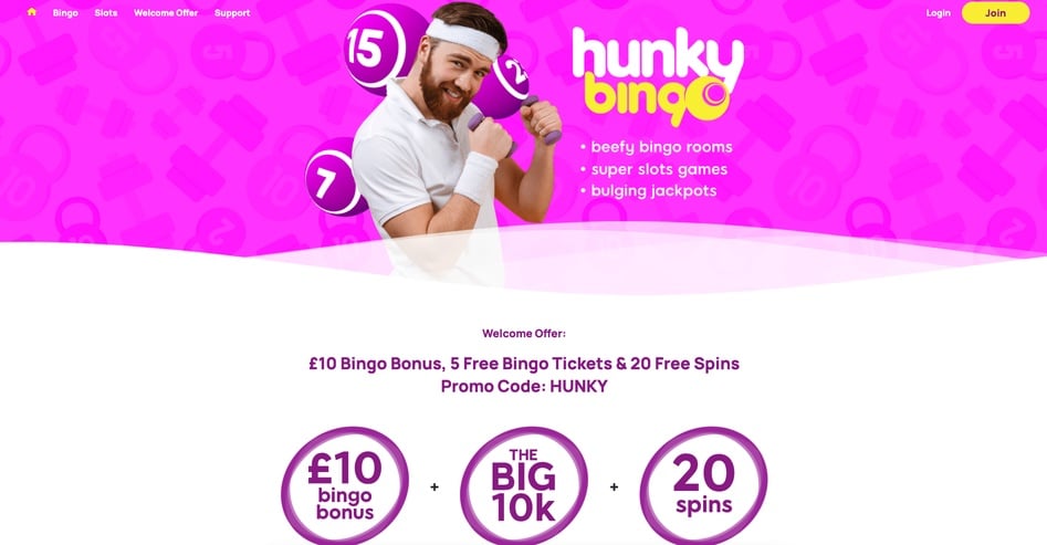 Hunky Bingo screenshot