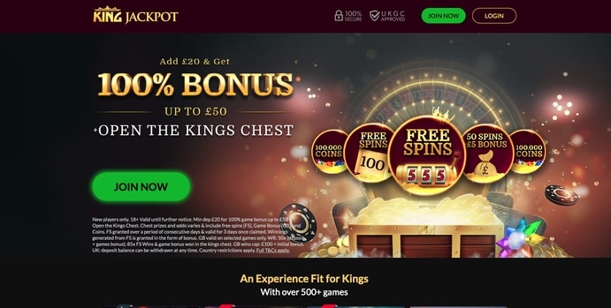 King Jackpot screenshot