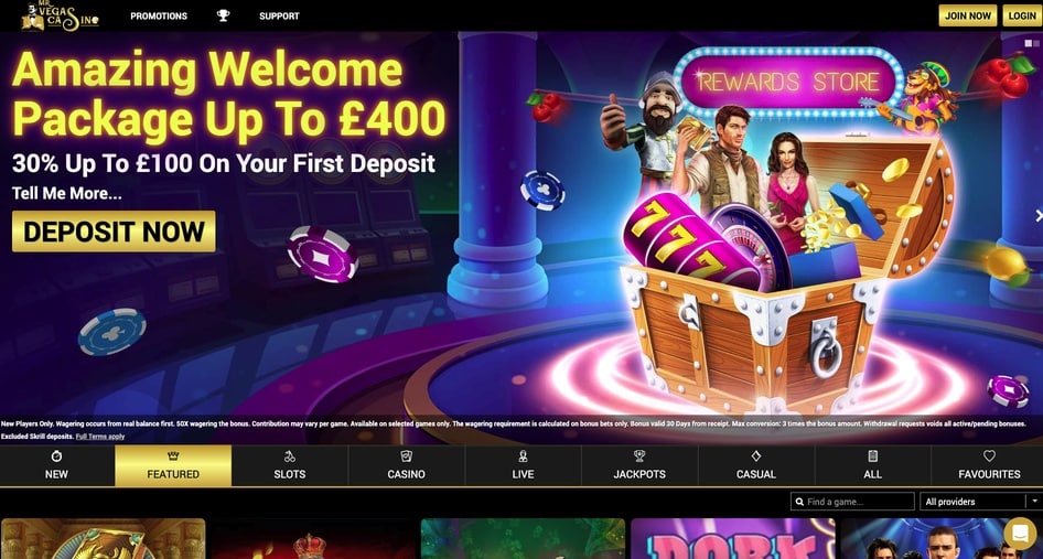 Mr Vegas Casino screenshot