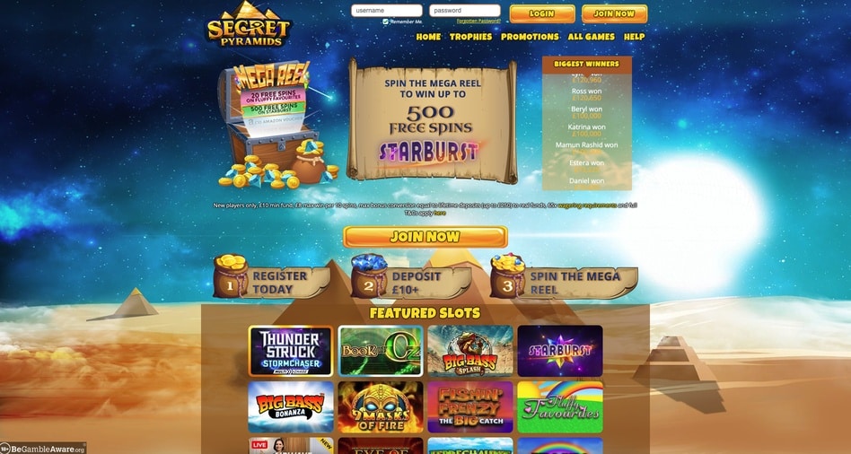 Secret Pyramids screenshot